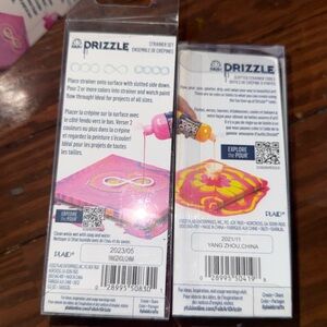 PRIZZLE Strainer Set - Pink and Yellow